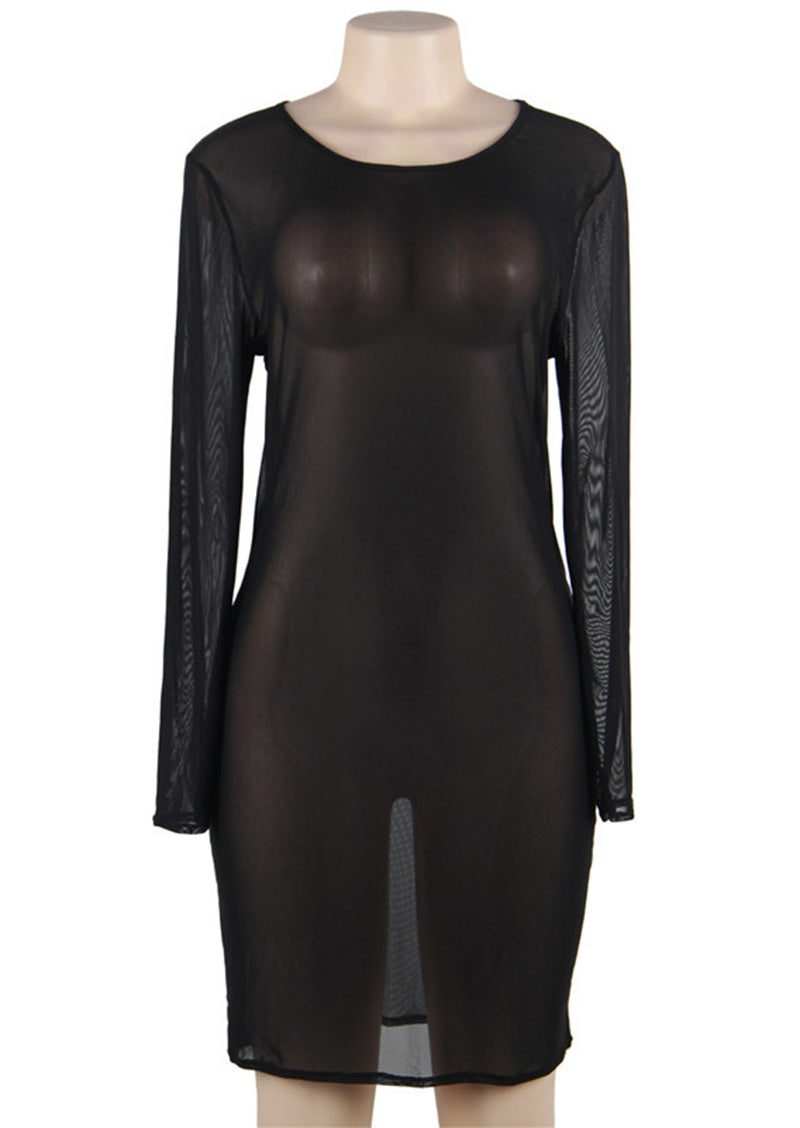 Sexy Lingerie Mesh Dress