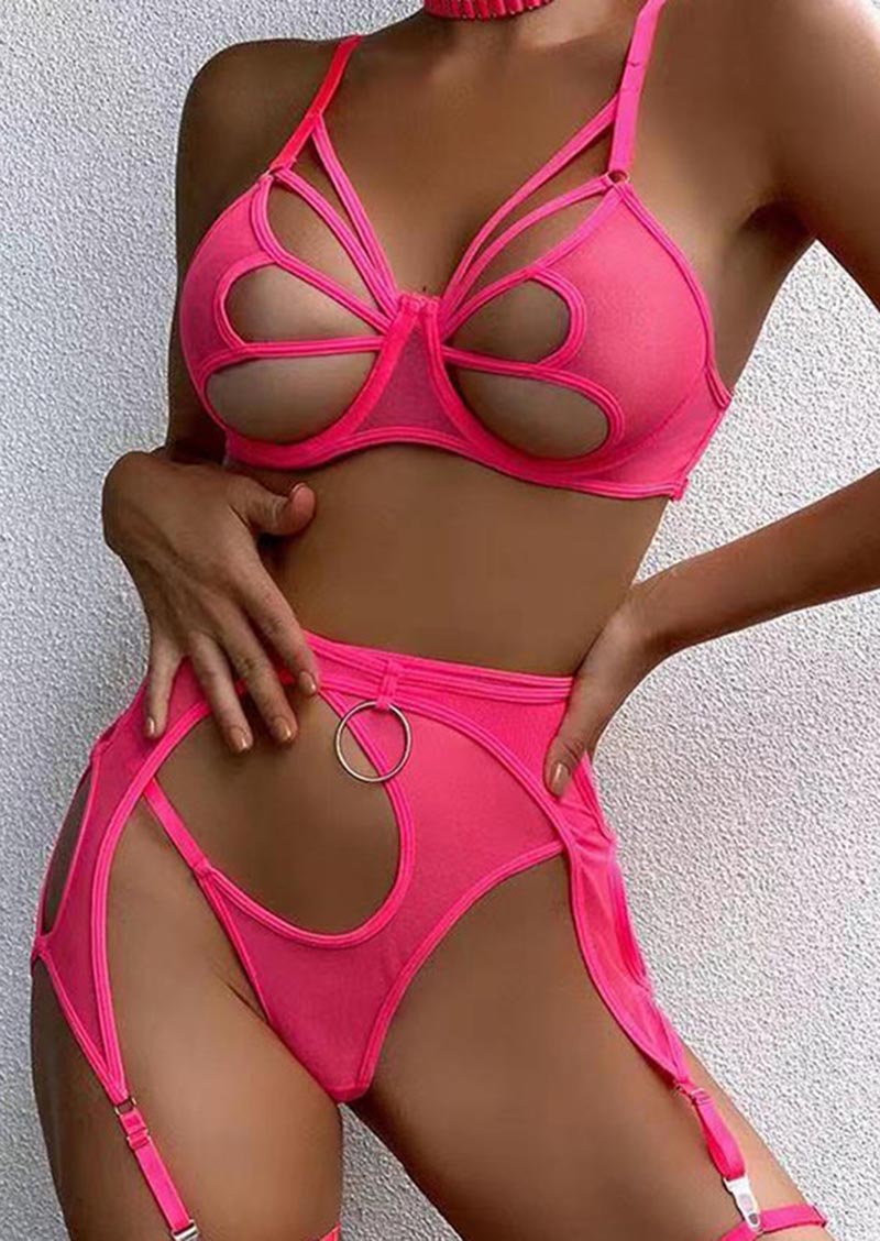 Open Cutout Four Piece Set