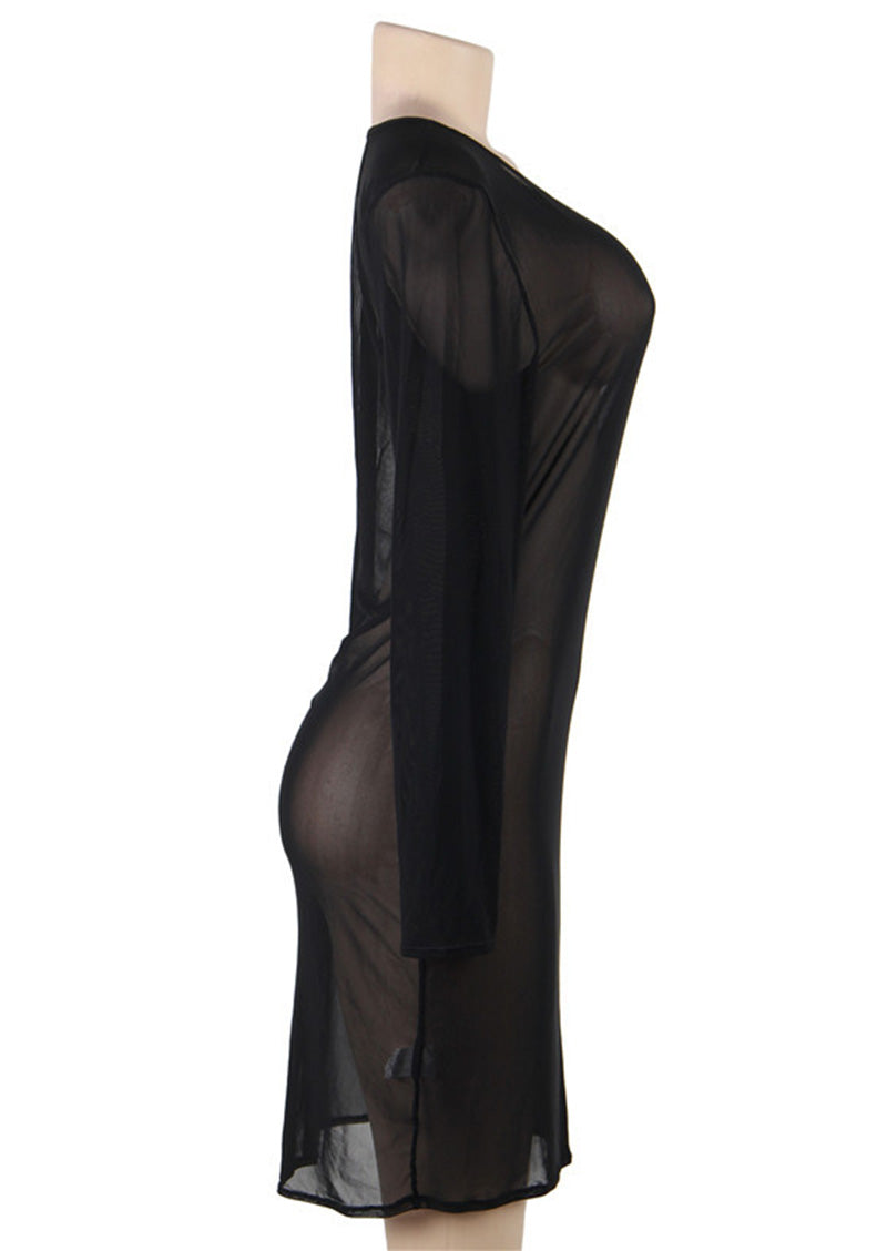 Sexy Lingerie Mesh Dress