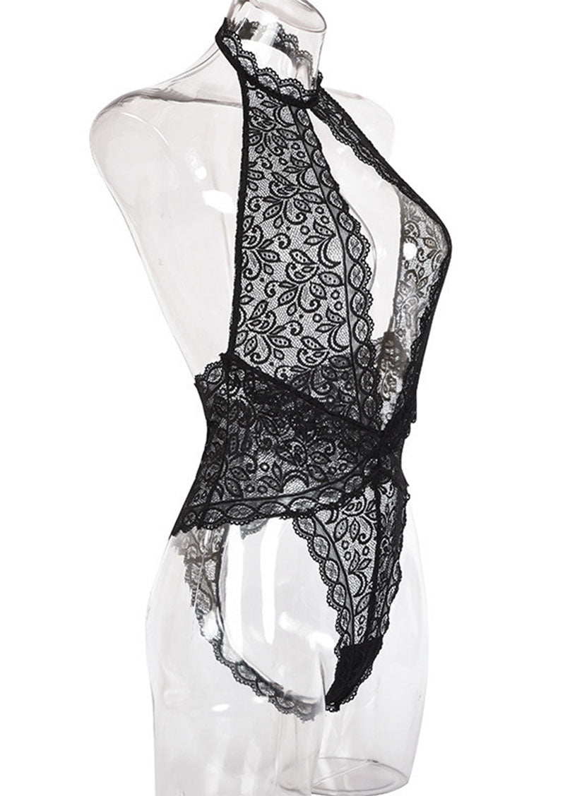 The V-Lace Bodysuit