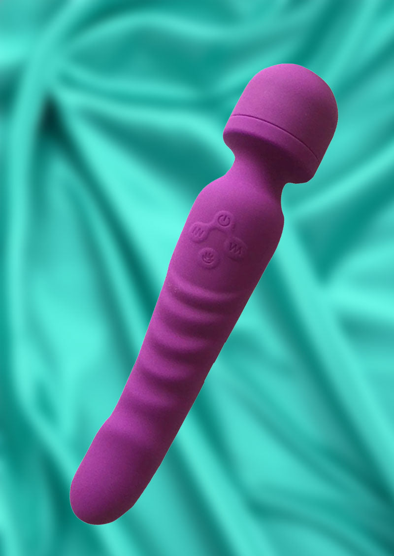 Dual Headed Warming Vibrating Wand