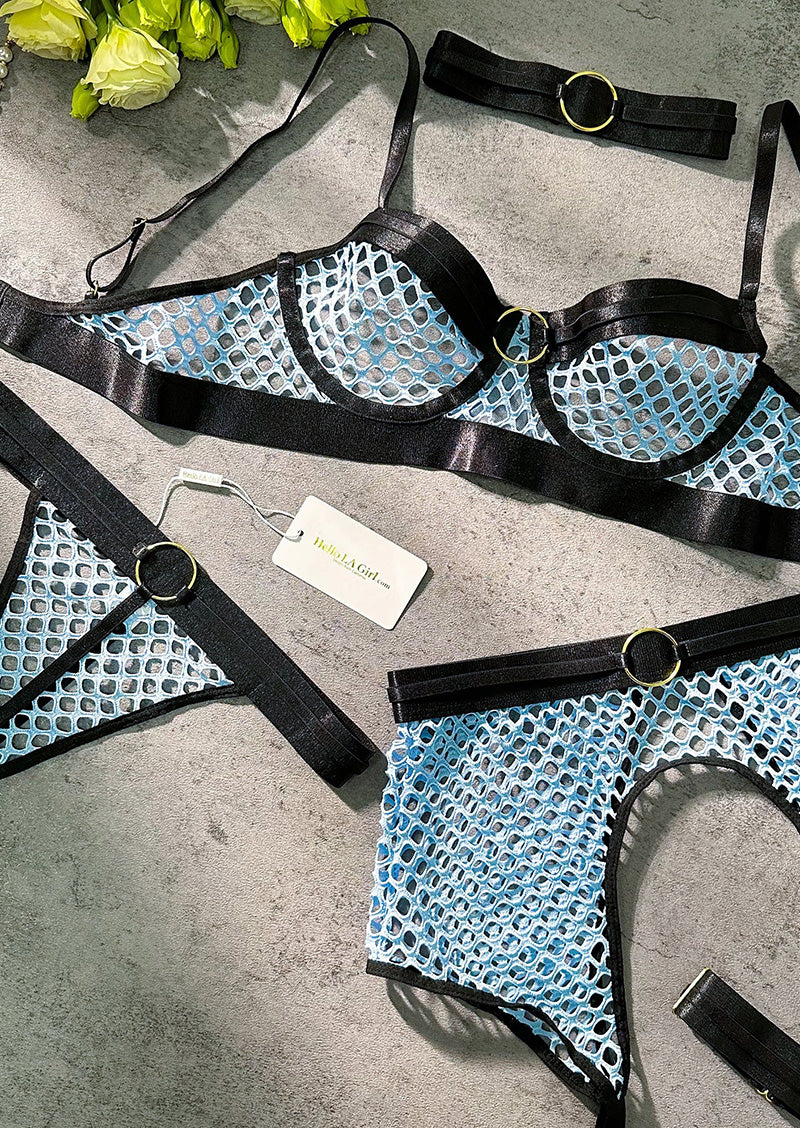 Blue Mesh Set
