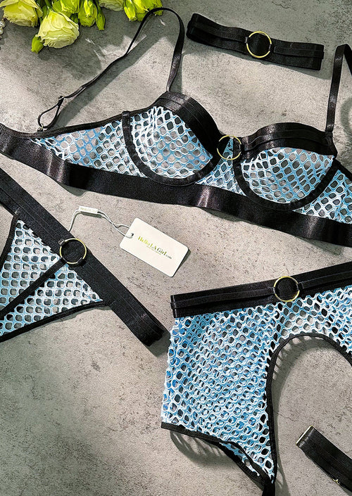 Blue Mesh Set